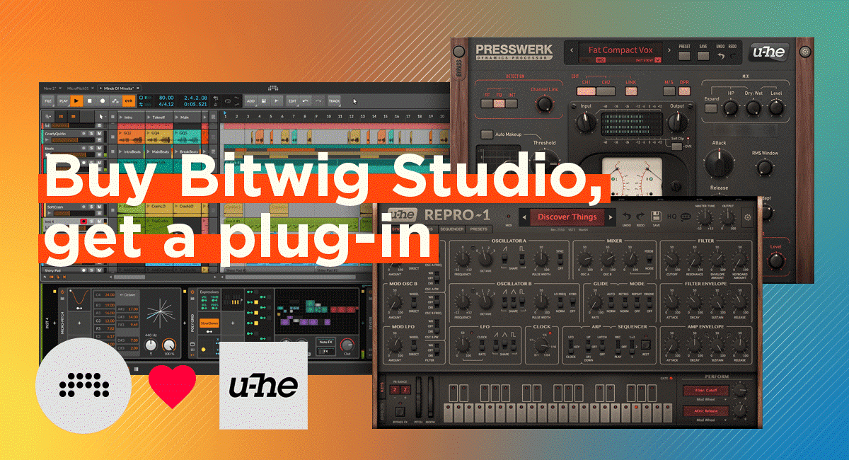bitwig studio setlist