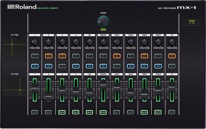 Momo Roland MX 1 editor controller