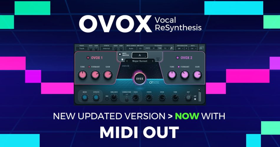 OVox MIDI OUT