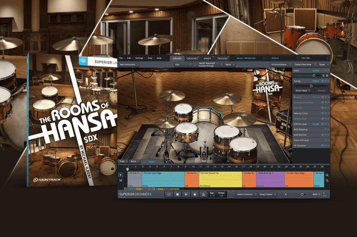 Toontrack Rooms of Hansa SDX