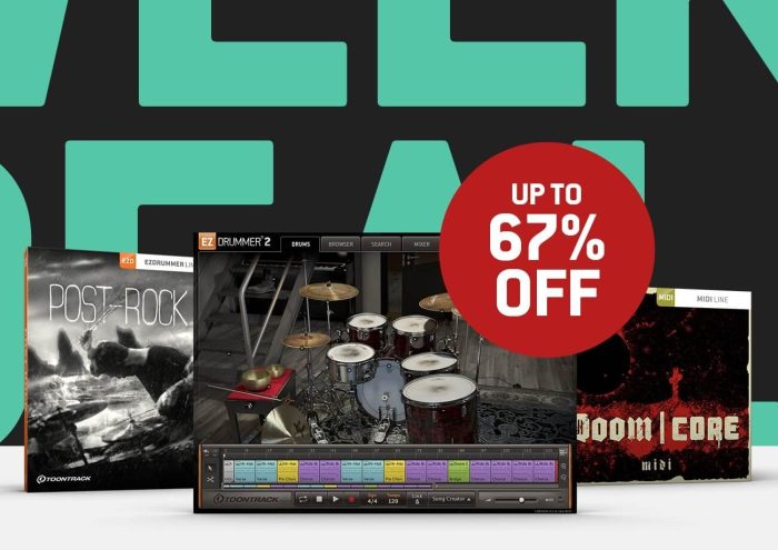 Toontrack Weekend Deals Post Rock Doom Core