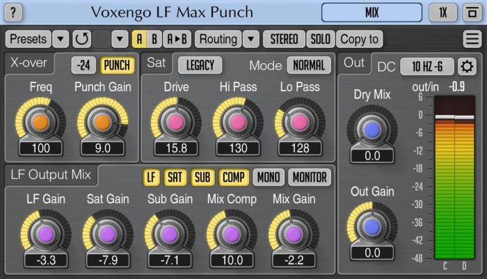 Voxengo LF Max Punch 1.9