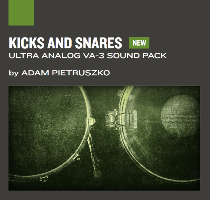 AAS Kicks and Snares for Ultra Analog VA3