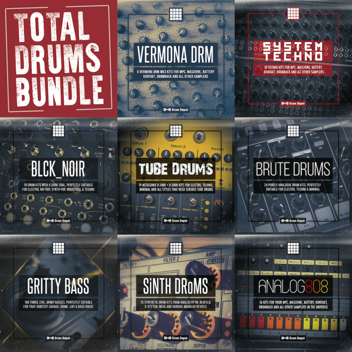 Drum Depot Total Drums Bundle