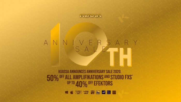 Kuassa 10th Anniversary Sale