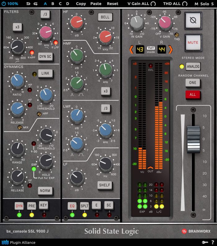 Plugin Alliance Brainworx bx console SSL 9000 J