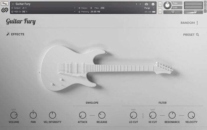 Sample Logic Guitar Fury