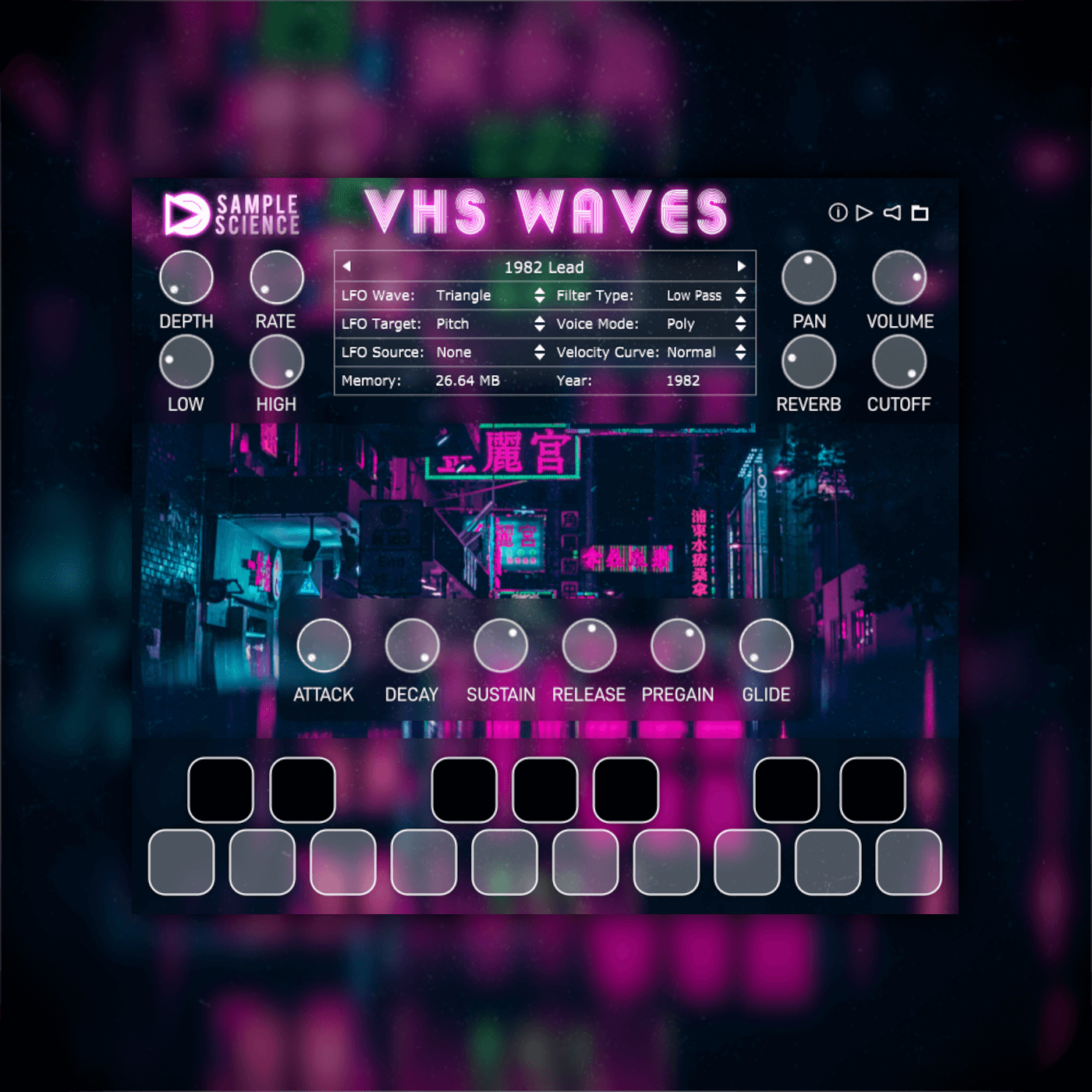 Virtual wave. VHS Wave. VHS VST. Волны VHS. VST VHS plugin.