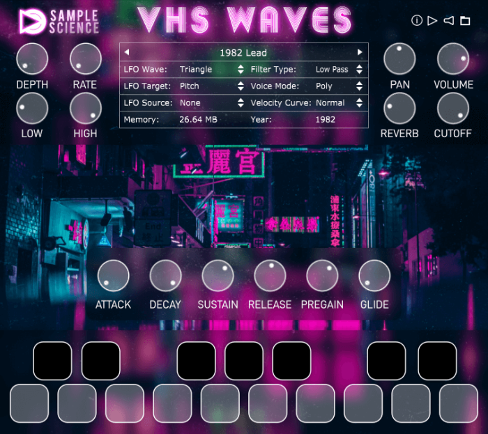 SampleScience VHS Waves Screenshot