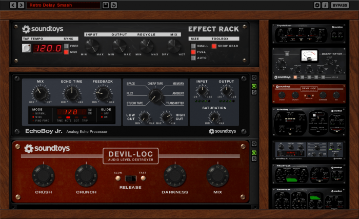 SoundToys Effect Rack FREE