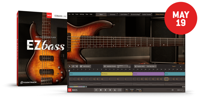 Toontrack EZbass coming