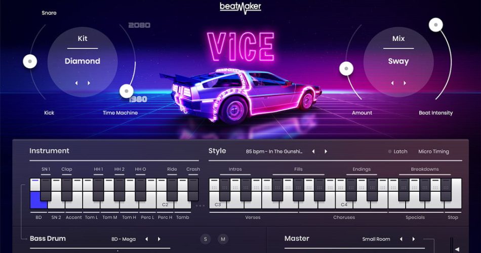 UJAM Beatmaker Vice 80s, Retro & Synthwave instrument on sale for  USD!