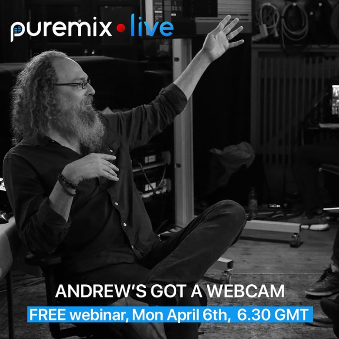 pureMix Live Andrew Scheps