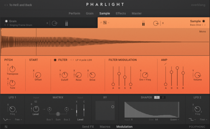 NI Pharlight sample