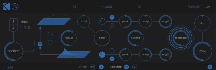 K Devices TTAP AUv3 iOS GUI text