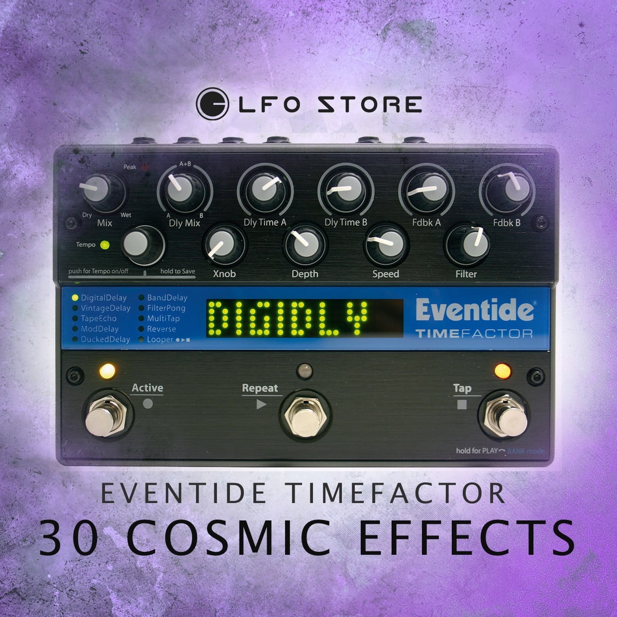 LFO Store launches 30 Cosmic Effects for Eventide Timefactor/H9Max