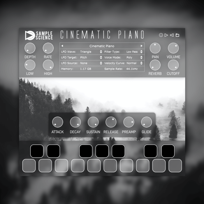 SampleScience Cinematic Piano