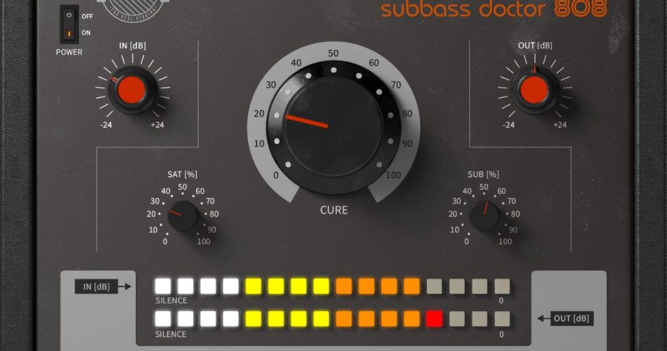 SubBass Doctor 808 low end enhancer by United Plugins on sale at 50% OFF