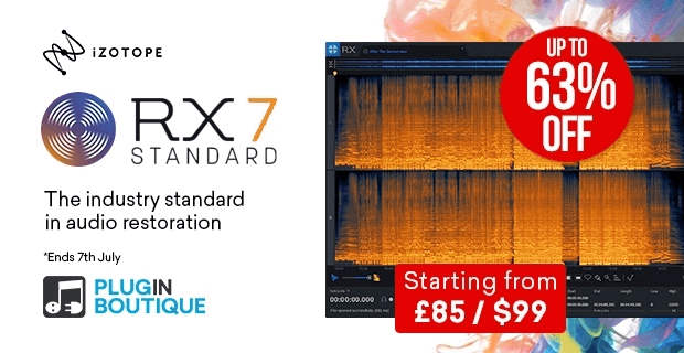 iZotope RX7 sale