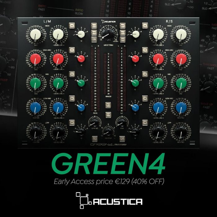 Acustica Audio Green 4 feat