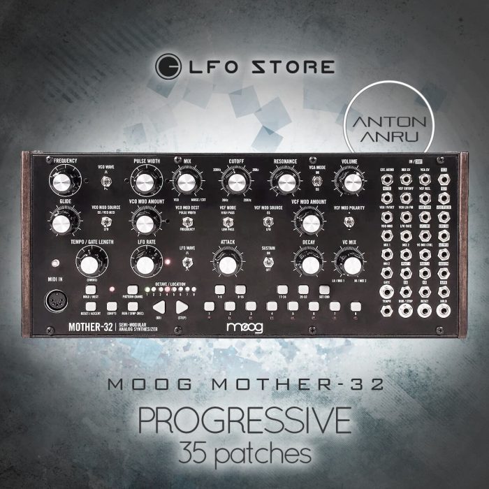 Anton Anru Progressive for Moog Mother-32