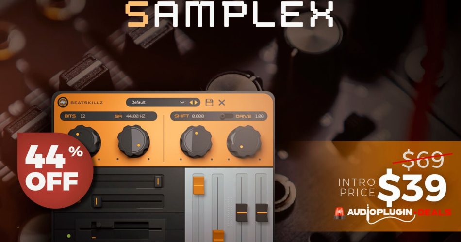 Audio Plugin Deals Samplex Sale