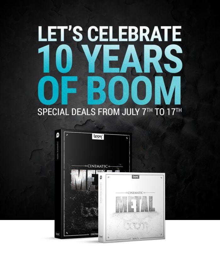 BOOM 10 Year Cinmatic Metal Bundle