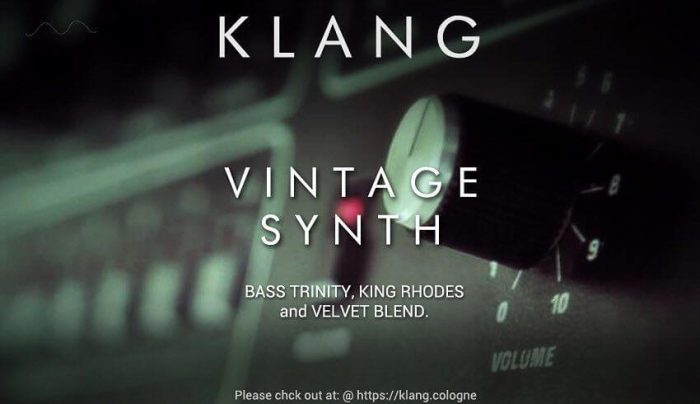 Cinematique Instruments Klang Vintage Synth