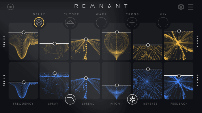 Creative Intent Remnant grain delay