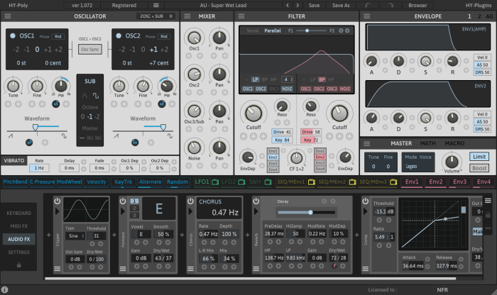 HY Plugins HY Poly 107