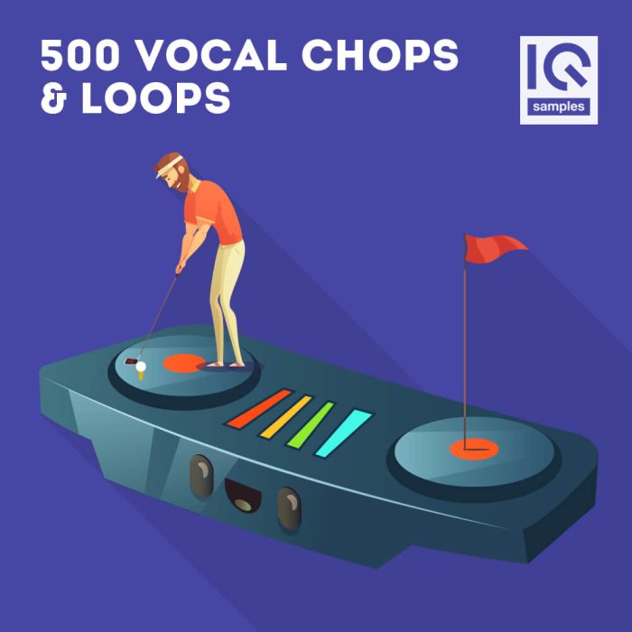 IQ Samples 500 Vocal Chops and Loops