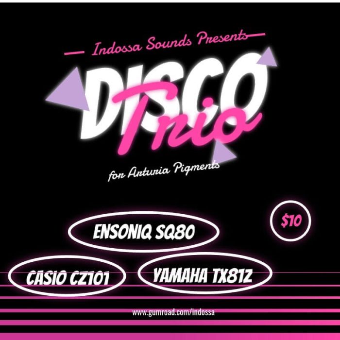 Indossa Disco Trio for Pigments 2