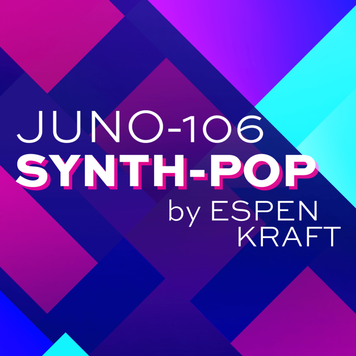 JUNO 106 Synth Pop by Espen Kraft AlbumArt