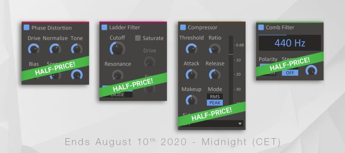 Kilohearts plugins sale