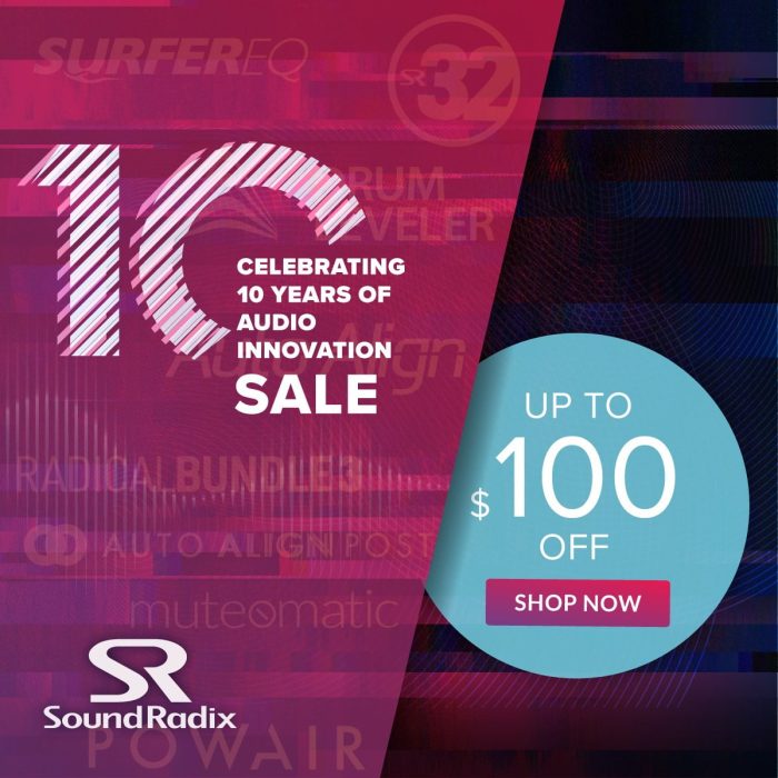 Sound Radix 10th anniversary