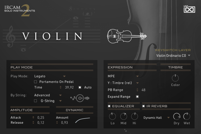 UVI IRCAM Solo Instruments 2 Violin