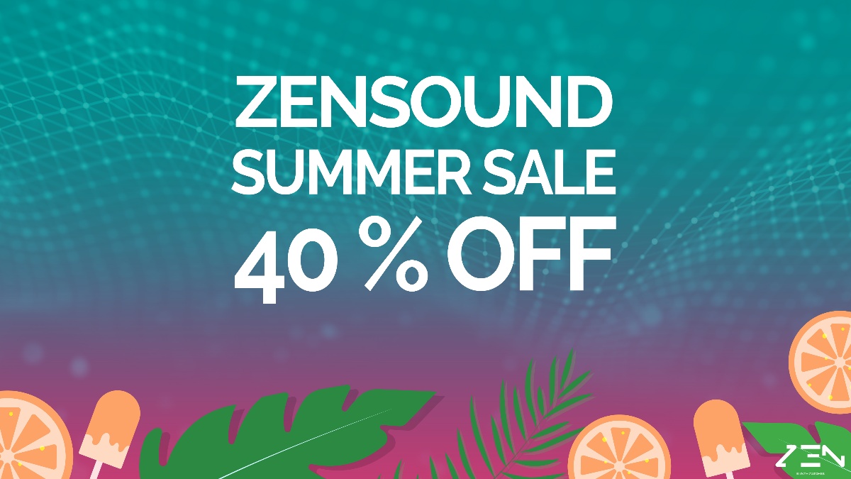 ZenSound Summer Sale: Save 40% on soundsets and bundles