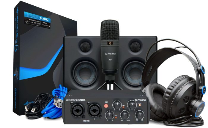 presonus 25yr audiobox 96 studio ultimatebundle