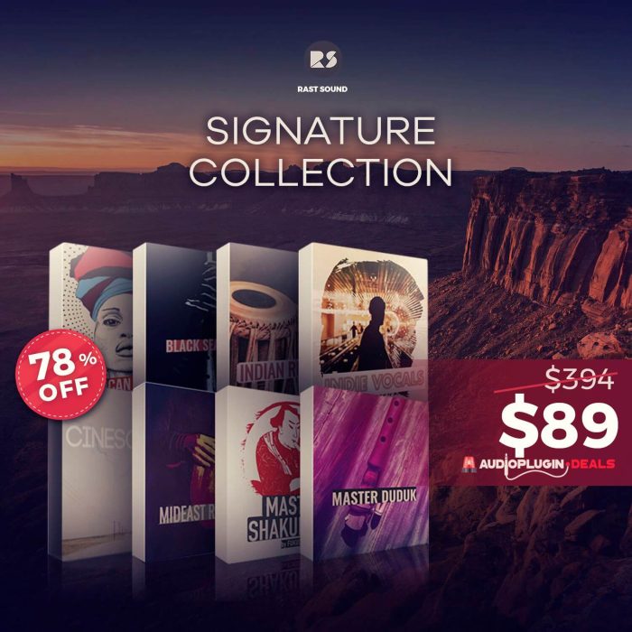 Audio Plugin Deals Rast Sound Signature Collection