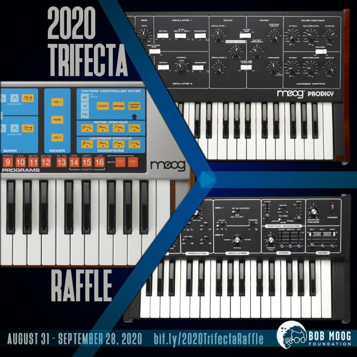 Bob Moog Foundation 2020 Trifecta Raffle