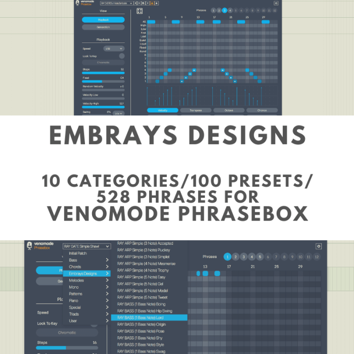 Embrays Designs Venomode Phrasebox