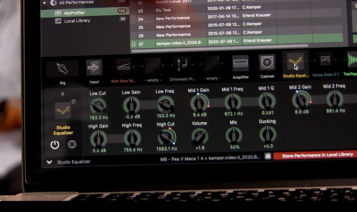 Kemper Profiler OS update