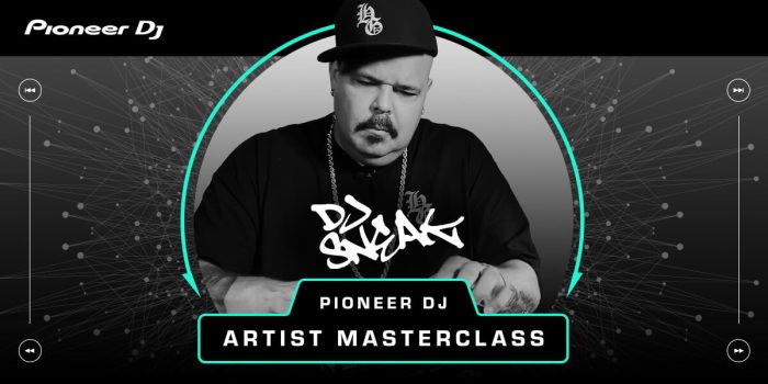 Pioneer DJ Sneak Masterclass