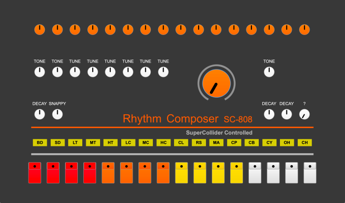 Rhythm Composer SC 808