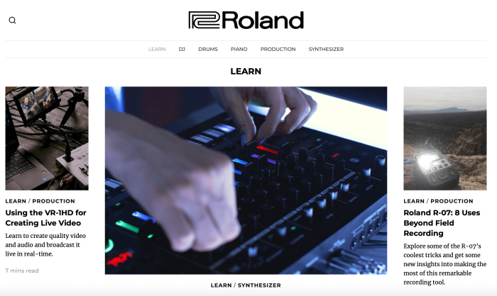 Roland Learn