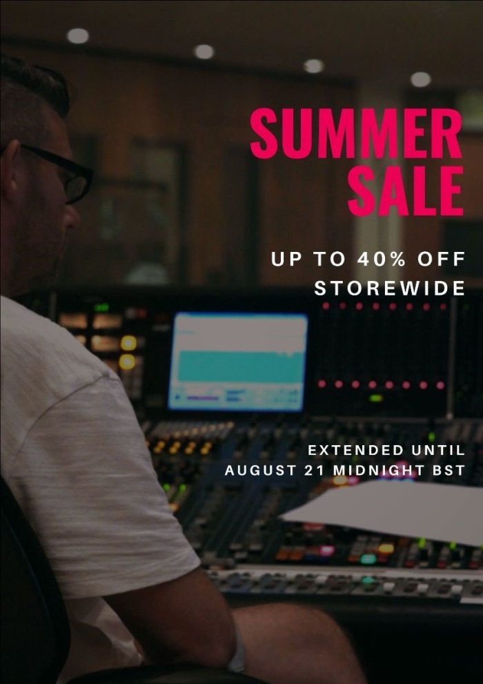 Sonixinema Summer Sale 2020 extended