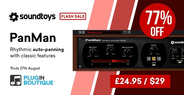 Soundtoys PanMan Flash Sale