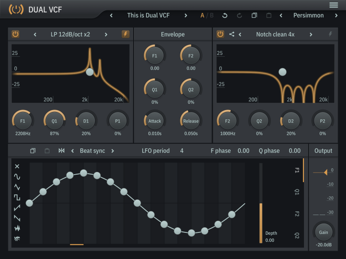 ToneBoosters Dual VCF 1.5