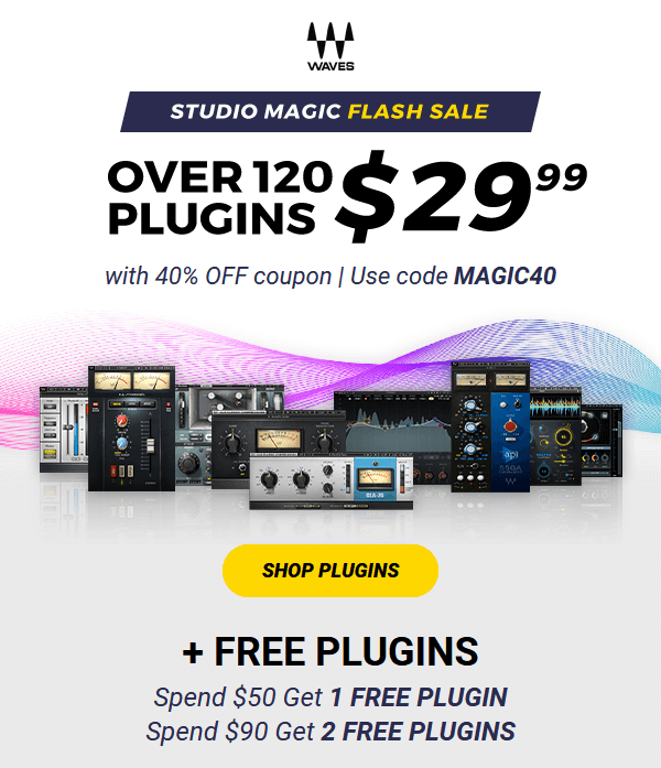 Waves Studio Magic Flash Sale