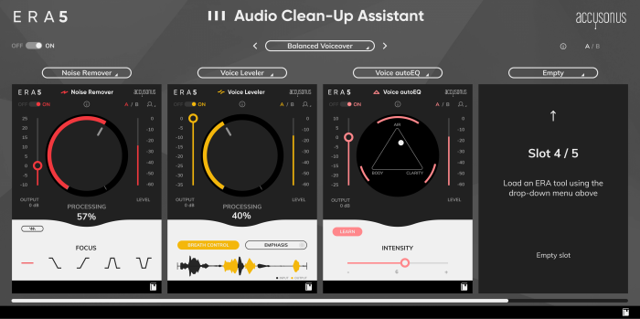 Accusonus Audio Cleanup Assistant